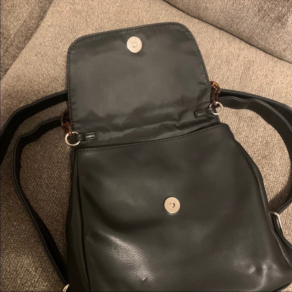 Wild Fable Mini Backpack With Tortoiseshell Chain Gem